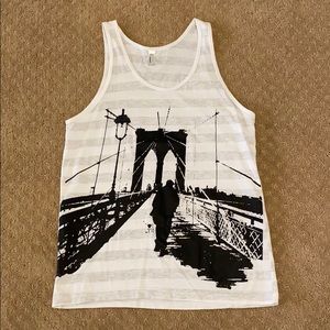 American Apparel Brooklyn Bridge Tank